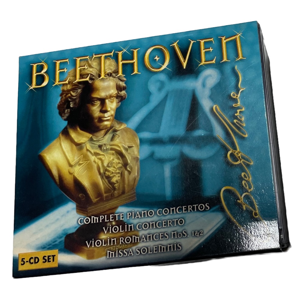 5 CD SET Vintage Beethoven Piano and Violin Concertos Delta Music